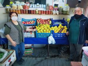 Aydın’da manavlarda kış yoğunluğu başladı