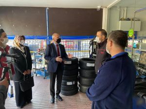 AK Parti Efeler İlçe Başkanlığı’ndan esnaf ziyareti