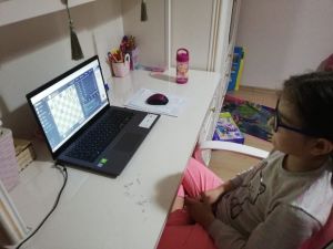 Balçova’da korona nedeniyle internet üzerinden satranç turnuvası