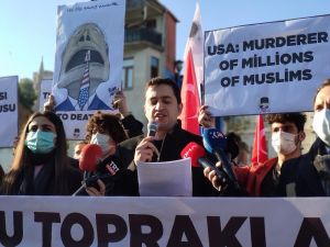 TGB üyeleri ABD Dışişleri Bakanı Mike Pompeo’yu protesto etti