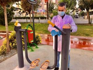Didim’de dezenfekte çalışmaları her gün yapılıyor