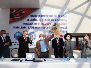 Büyükçekmece Belediyesi’nde toplu iş sözleşmesi sevinci