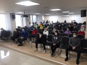 Öğrencilere afet anında neler yapmaları gerektiği anlatıldı