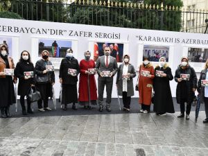 Beyoğlu’nda ‘Karabağ Azerbaycan’dır Zafer Sergisi’ açıldı