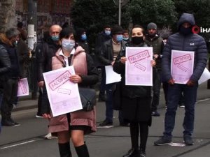 Gürcistan’da Pompeo’nun ziyareti sırasında hükumet karşıtı protesto