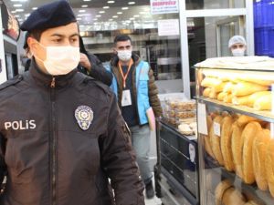 Afyonkarahisar’da cadde ve sokaklarda sigara ve maske denetimi