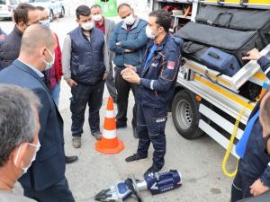 Söke’nin Afet İlk Müdahale Ekibi’ne AFAD’tan eğitim