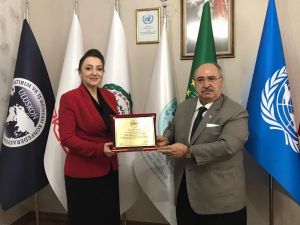 ULUSKON Genel Başkanı Atasoy’a büyük onur