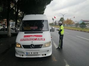 Buharkent’te Korona virüs denetimi