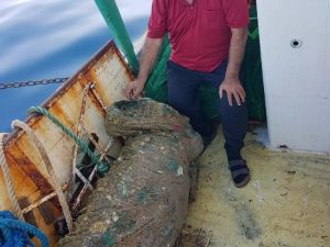 Marmaris açıklarında bulunan heykelin baş kısmı için dalış yapılacak