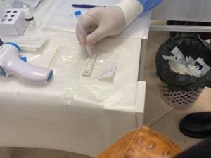 Azerbaycan’a gelen Rus heyetine havaalanında Covid-19 testi