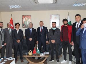 Pakistan Büyükelçisi Konya’da