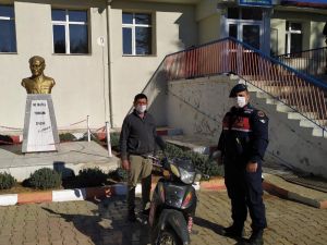 Denizli’den Afyonkarahisar’a dönmek için motosiklet çaldı