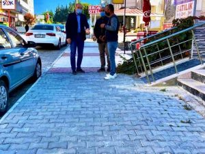 Başkan Atabay, ilçedeki çalışmaları yerinde denetledi