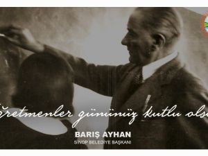 Başkan Ayhan: “Öğretmenlerimiz yol gösterici rehberlerimizdir”