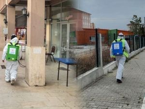 Kütahya’da dezenfeksiyon çalışmaları