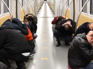 İstanbul metrosunda deprem tatbikatı