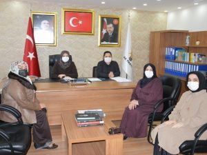 AK Parti’li kadınlardan şiddete karşı ’turuncu çizgi’