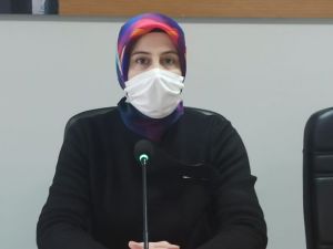 AK Parti kadın kolları şiddete hayır dedi