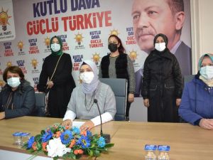 AK Partili kadınlardan şiddete tepki