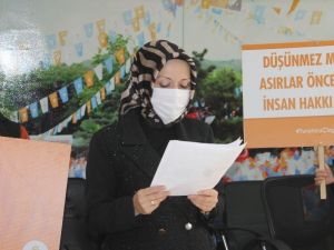 AK Parti Çankırı Kadın Kolları Başkanı Çilhan: "Şiddet bizim turuncu çizgimizdir"