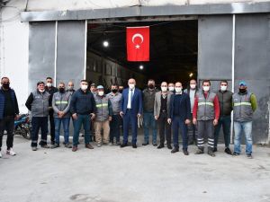 Başkan Tuncel, mezarlıklar personeline teşekkür etti