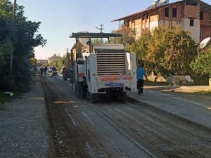 Fethiye Esenköy yolu asfaltlanıyor