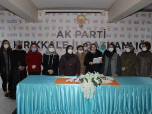 AK Parti Kırıkkale Kadın Kolları kadına yönelik şiddeti kınadı