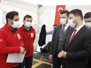 Kağıthane’de 4 günde 400 ünite kan toplandı
