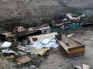 Valilik ve Büyükşehir atıkların bilinçsizce bırakılmasına müdahale etti