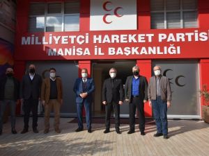 Başkan Çerçi’den MHP ve CHP’ye hayırlı olsun ziyareti