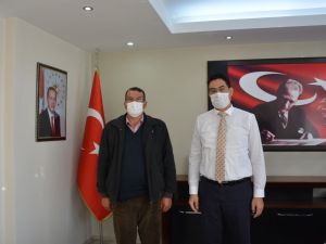 Güneydoğu gazisinden Kaymakam Yıldırım’a ziyaret