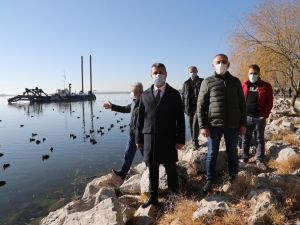 Başkan Şimşek ve GÖLDER heyeti Mogan’ı inceledi