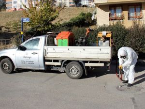 Çankaya’da mazgal, rögar ve bataklık alanlar ilaçlanıyor