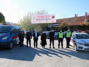 Jandarmadan ‘Maske ile hayatta kal’ projesi