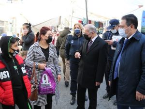 Başkan Aydıner’den pazarda HES kodu denetimi