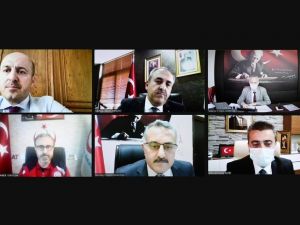 Sağlık Bakanı Koca, 6 ilin sağlık müdürleri ile görüştü