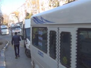Koronalı şoför dolmuş sürerken yakalandı