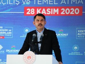 Bakan Kurum: “272 bin 261 adet sosyal konut, kentsel dönüşüm ve deprem dönüşümü konutumuz yükselmekte”
