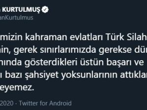 Numan Kurtulmuş: “Milletimizin ortak değerlerinden ordumuza karşı kullanılan hastalıklı dili ve arkasındaki kirli anlayışı şiddetle kınıyorum”