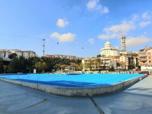 Keçiören’de süs havuzlu otopark hizmete açılacak