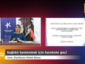 Sağlıklı beslenmek için harekete geç