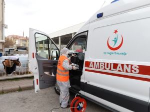 Altındağ sağlık çalışanlarının yanında