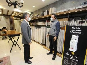 Başkan Sandal’dan Bayraklı esnafı ziyareti