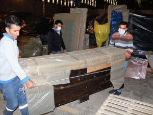 219 depremzedeye ücretsiz eşya depolama hizmeti