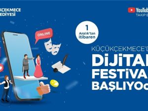 Küçükçekmece’de sahneler 1 ay boyunca ‘çevrimiçi’