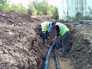 Milas Ekizköy Mahallesi’nin içme suyu hattı yenilendi