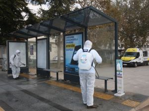 Tokat’ta korona virüs temizliği