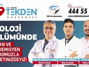Denizli Tekden Hastanesinden uyarı; “Prostattan korkmayın, geç kalmaktan korkun”