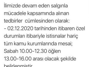 İzmir’de mesai saatlerine korona virüs ayarı